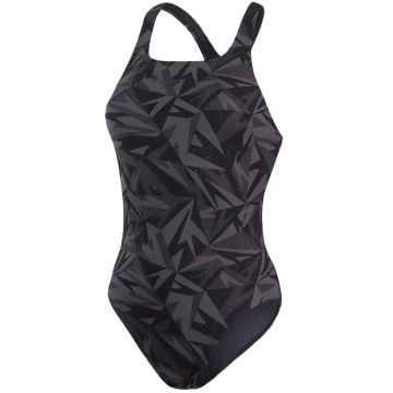 Speedo Hyperboom Allover Medalist Kadın Yüzücü Mayosu