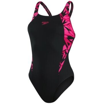 Speedo Hyperboom Splace Muscleback Kadın Yüzücü Mayosu