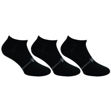 Norfolk Fresh-B Unisex Siyah 3'lü Spor Çorap