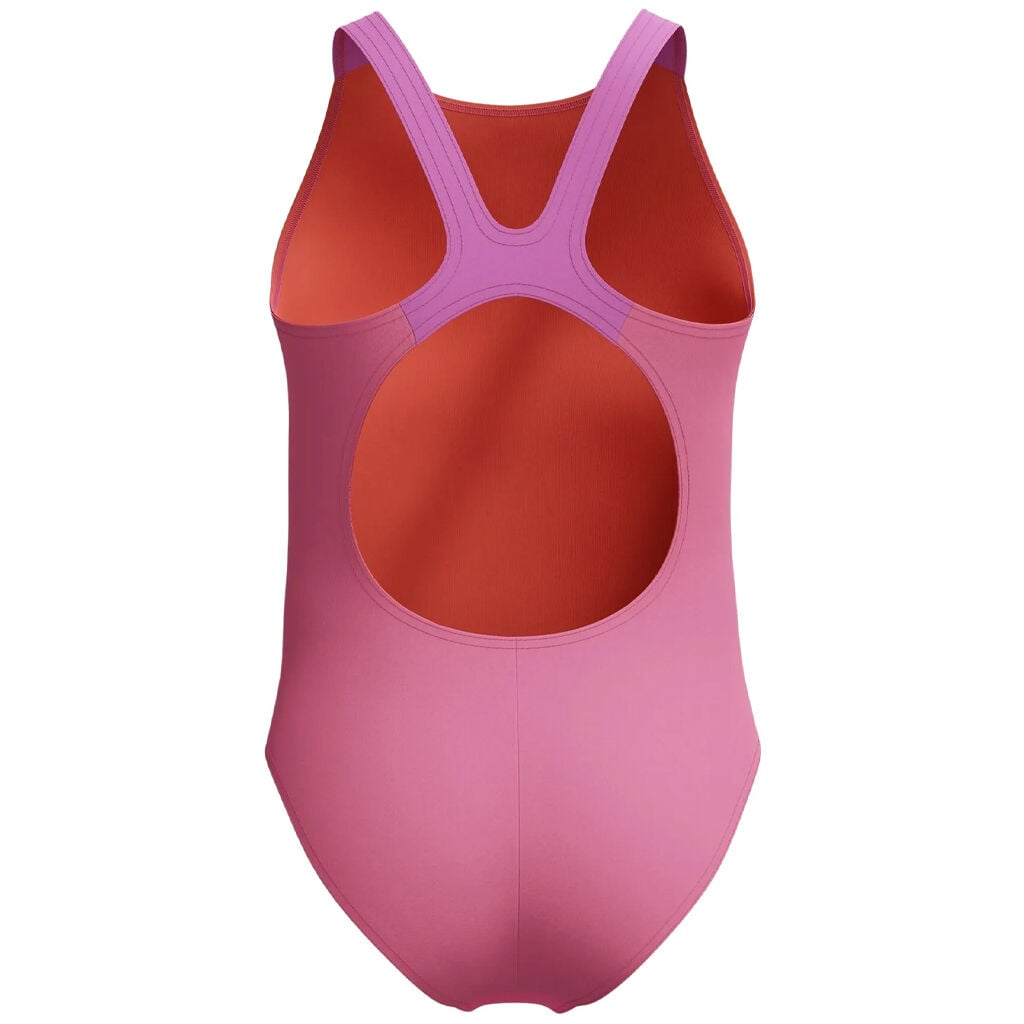 Speedo Print Pulseback Kız Çocuk Yüzücü Mayosu