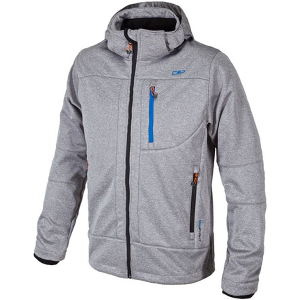 CMP Zip Hood Erkek Softshell Outdoor Mont