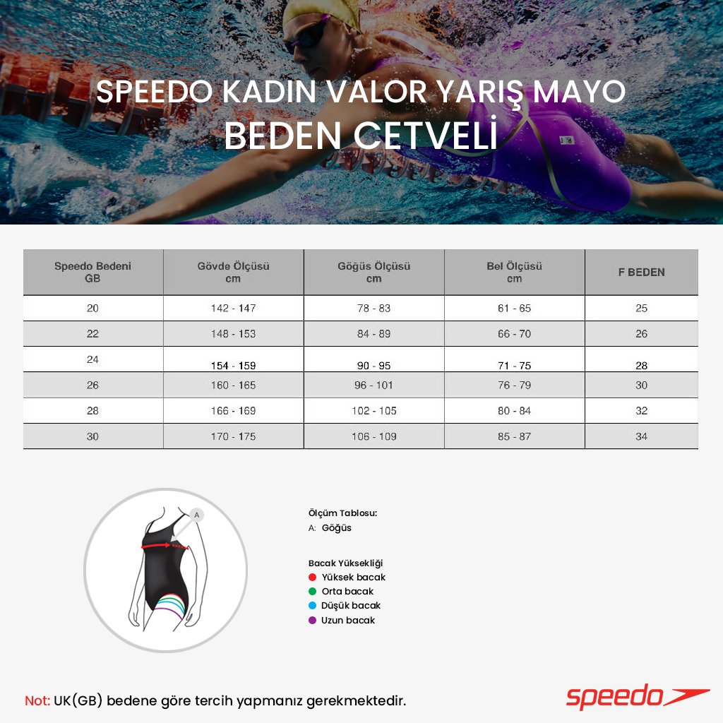 Speedo LZR Racer Element Kadın Yarış Mayosu