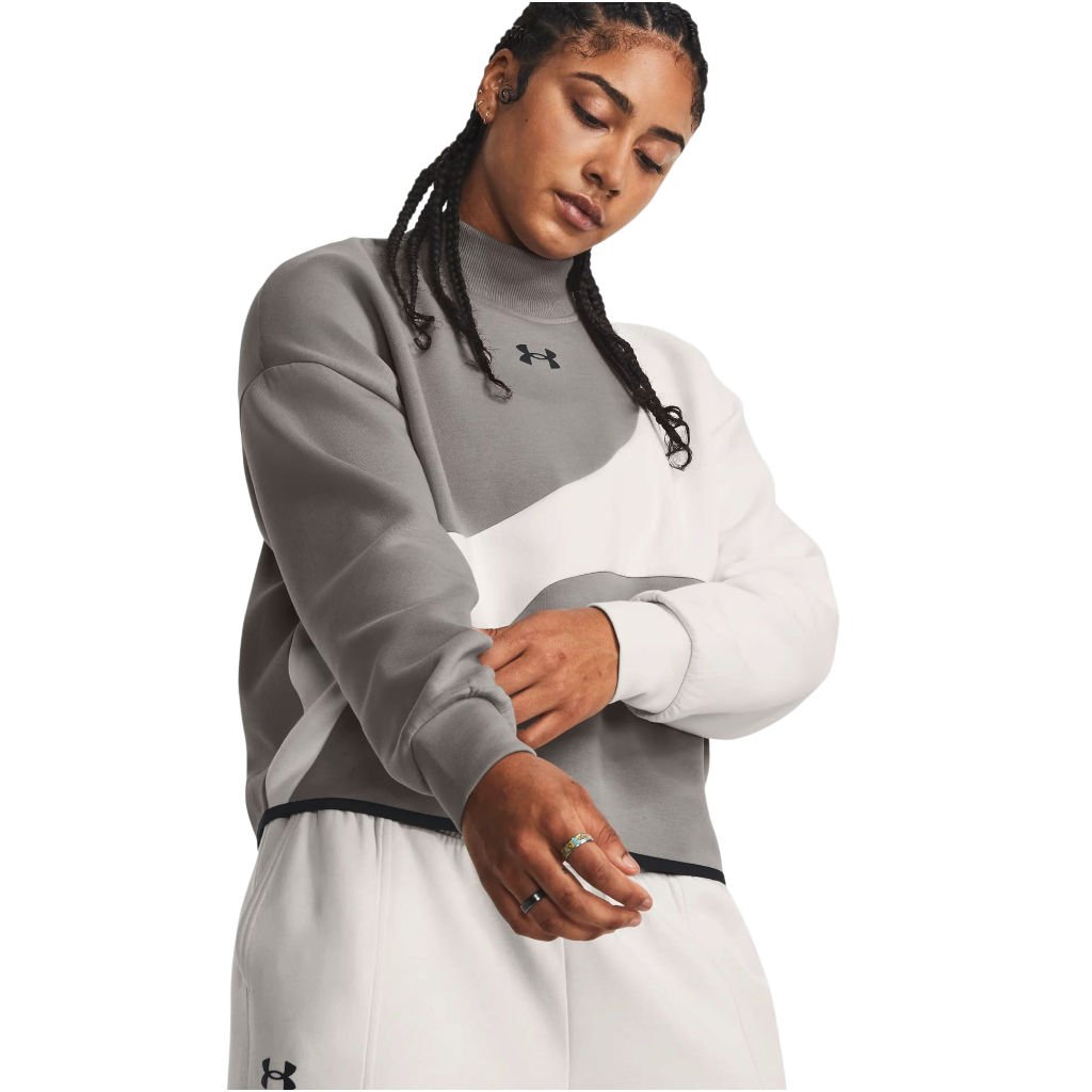 Under Armour Unstoppable FLC Crop Crew Kadın Sweatshirt