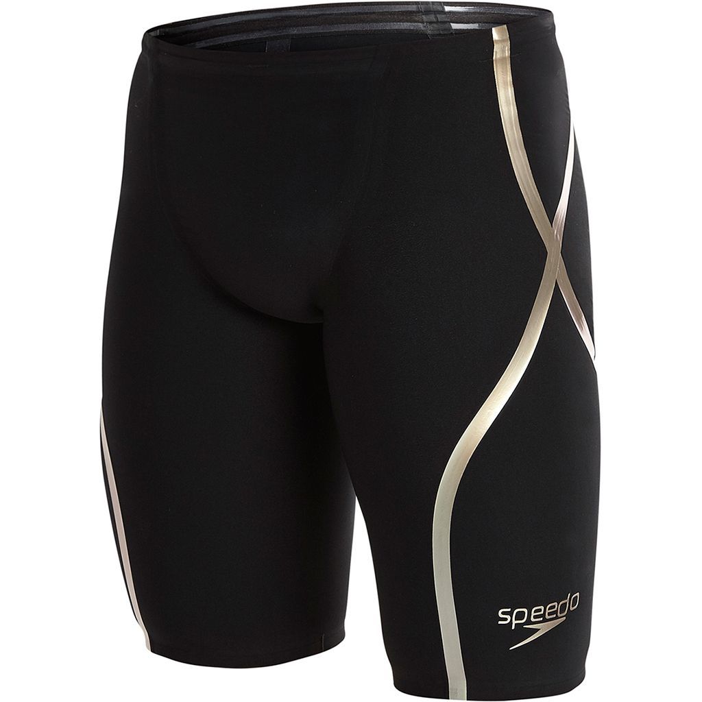 Speedo Lzr Racer X  Erkek Jammer Yarış Mayosu - Siyah/Altın