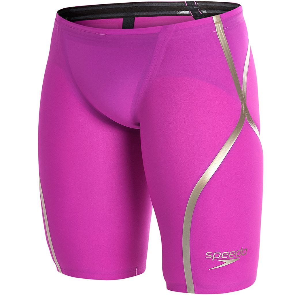 Speedo Lzr Racer X  Erkek Jammer Yarış Mayosu - Mor/Altın