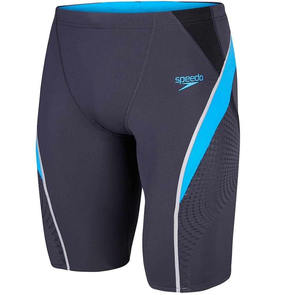 Speedo Endurance Plus Speedo Fit Erkek Jammer Yüzücü Mayosu - Gri/Mavi