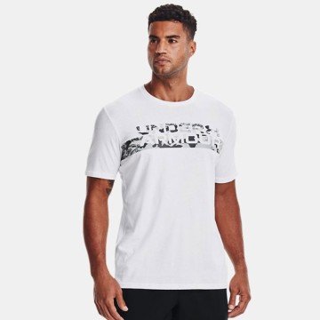 Under Armour Chest Stripe Erkek Tişört