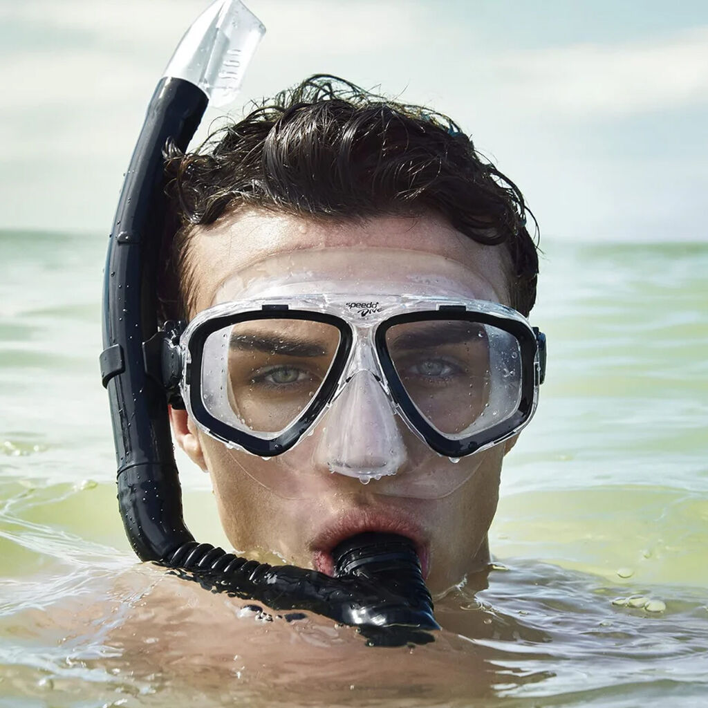 Speedo Adult Adventure Yüzücü Maskesi Şnorkel Seti