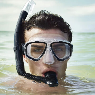 Speedo Adult Adventure Yüzücü Maskesi Şnorkel Seti