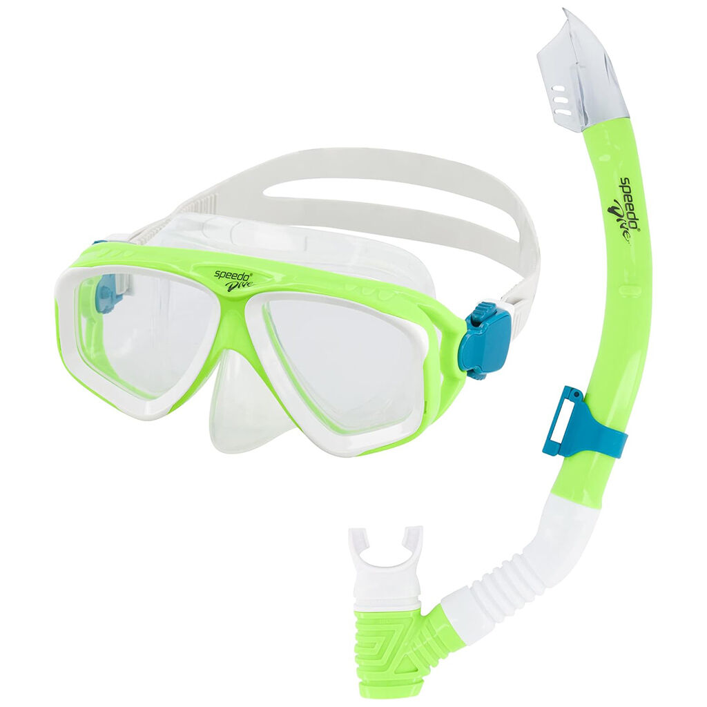 Speedo Adventure Çocuk Yüzücü Maskesi Şnorkel Seti