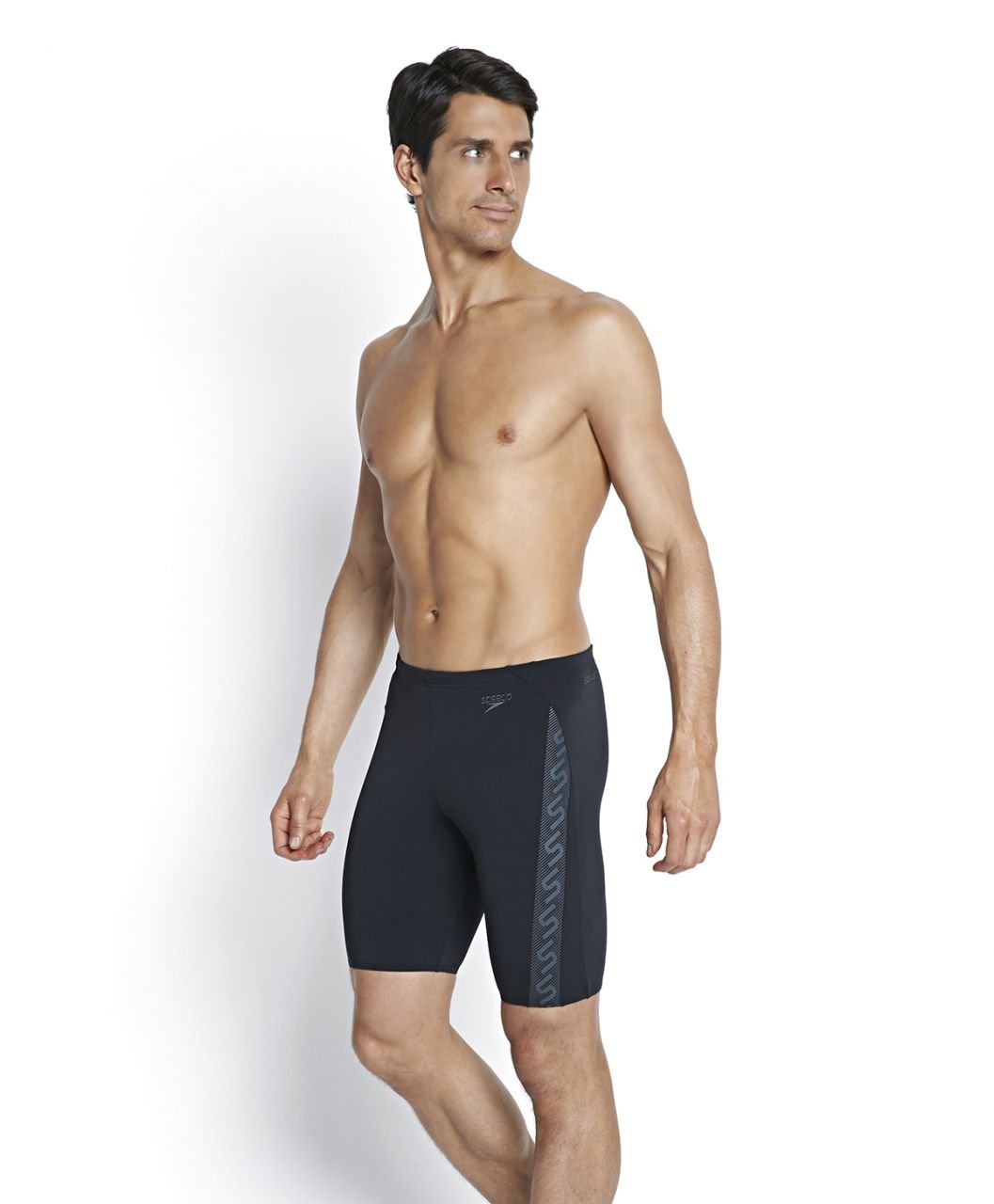 Speedo Monogram Endurance+ Jammer Erkek Mayo - Siyah/Erkek