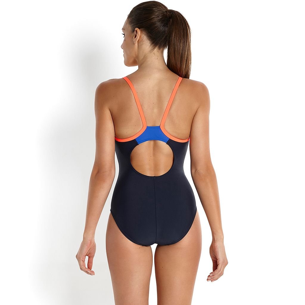 Speedo Endurance 10 Bayan Yüzücü Mayosu - Lacivert