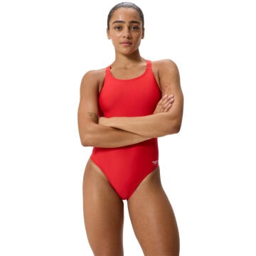 Speedo Solid Endurasoft Leaderback Kadın Yüzücü Mayosu