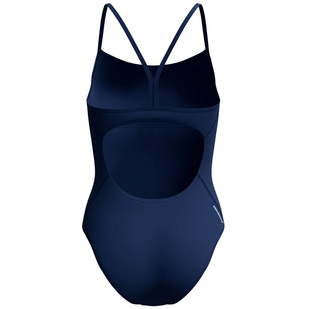 Speedo Endurance+ Logo Thinstrap Kadın Yüzücü Mayosu