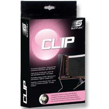 Sunflex Clip P.P. Masa Tenisi Ağ Demir Seti