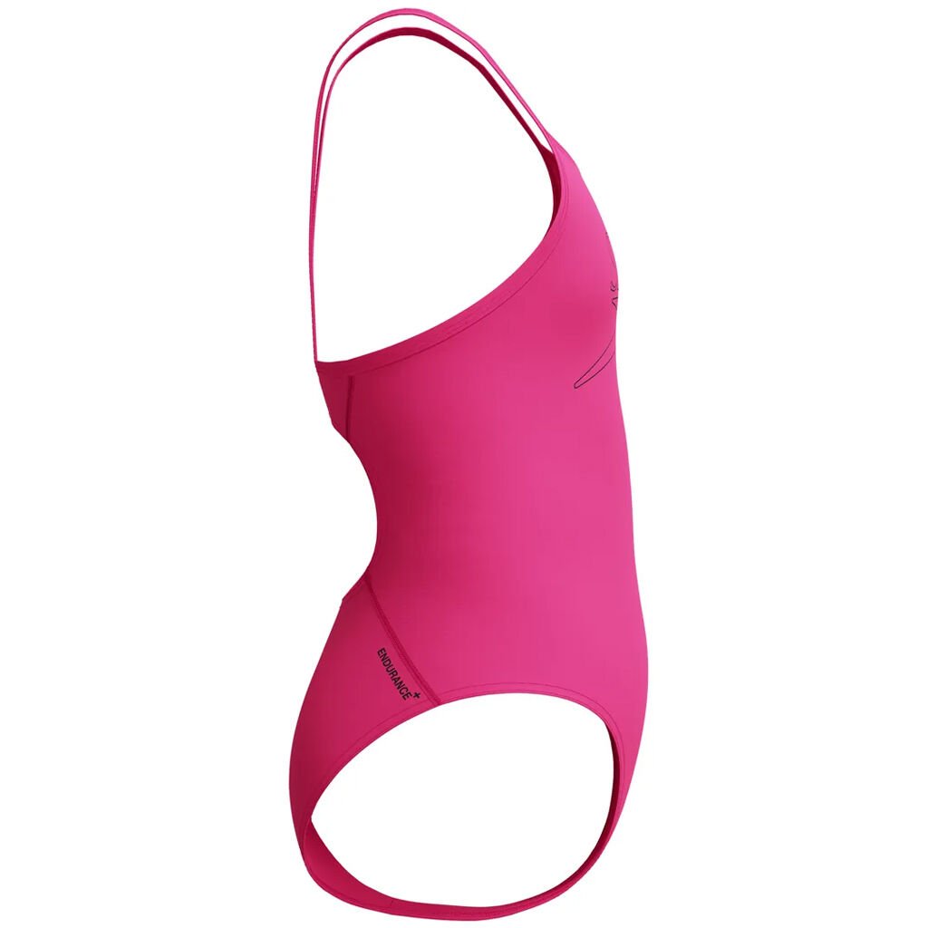 Speedo Endurance+ Logo Thinstrap Kadın Yüzücü Mayosu