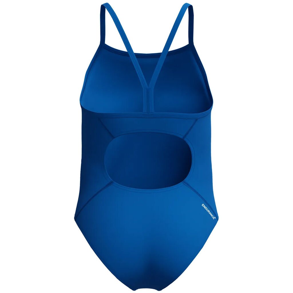 Speedo Endurance+ Logo Thinstrap Kadın Yüzücü Mayosu