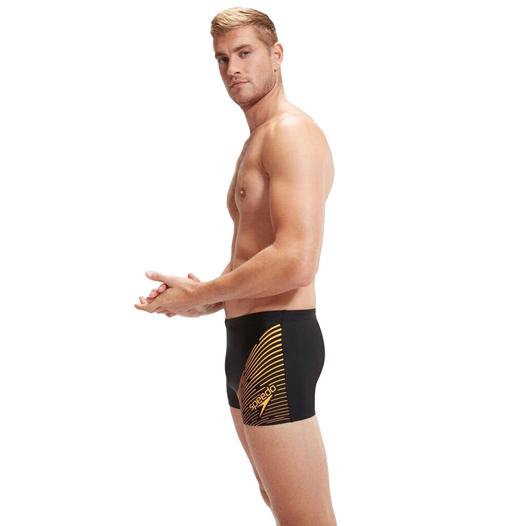 Speedo Medley Logo Aquashort Erkek Yüzücü Mayosu