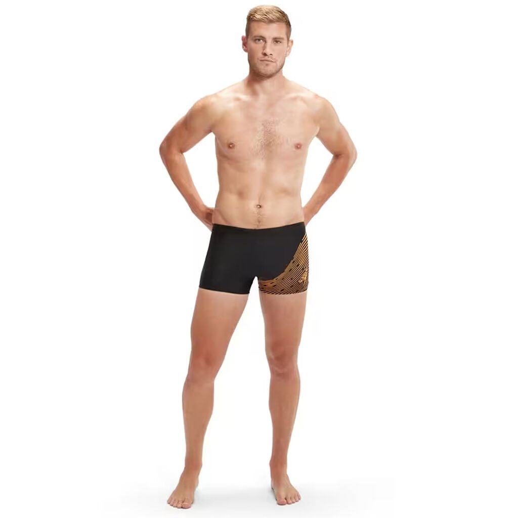 Speedo Medley Logo Aquashort Erkek Yüzücü Mayosu