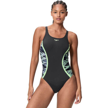 Speedo Hyperboom Splice Muscleback Kadın Yüzücü Mayosu