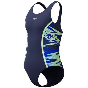 Speedo Hyperboom Splice Muscleback Kadın Yüzücü Mayosu