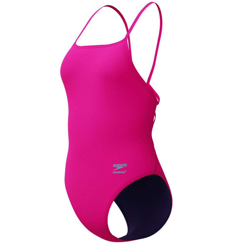 Speedo Solid Web Back Kadın Yüzücü Mayosu