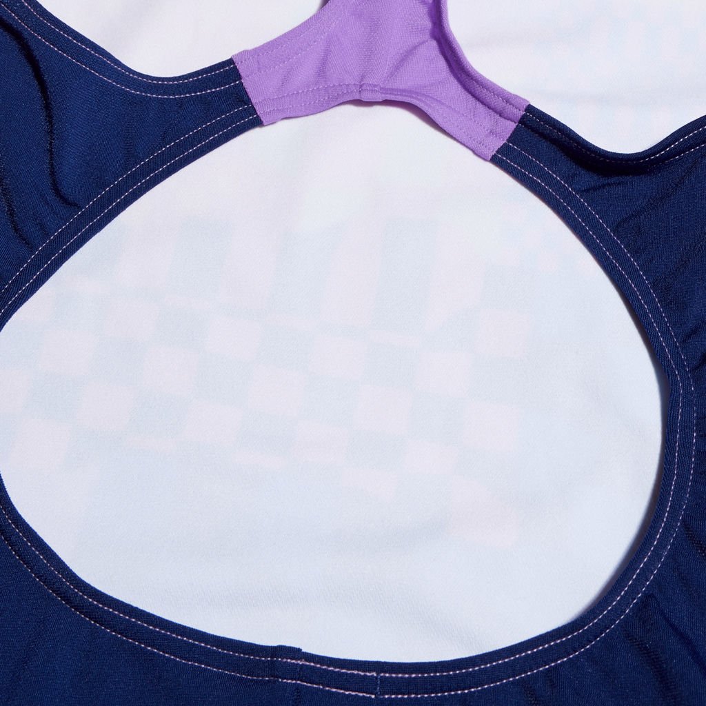 Speedo Digital Placement Splashback Kız Çocuk Yüzücü Mayosu