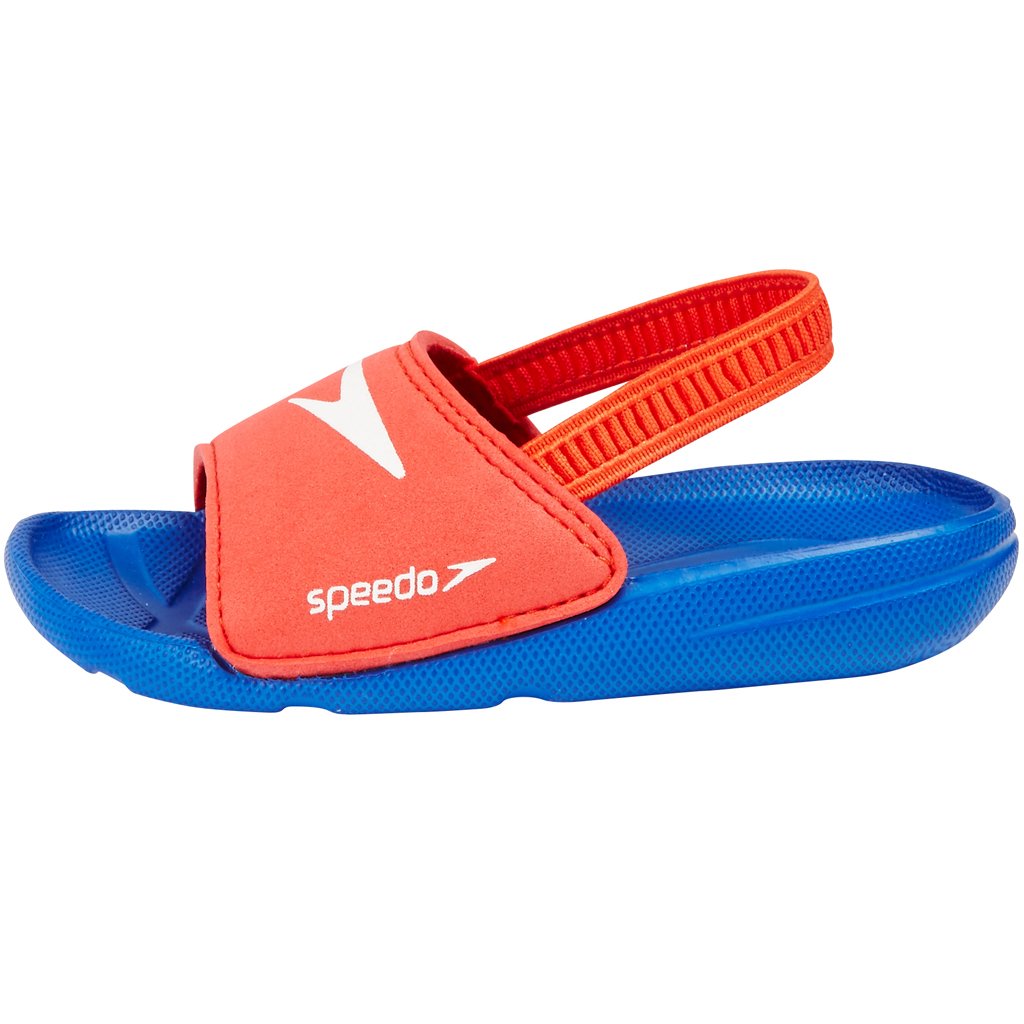 Speedo Atami Core Bebe Terlik - Mavi/Kırmızı