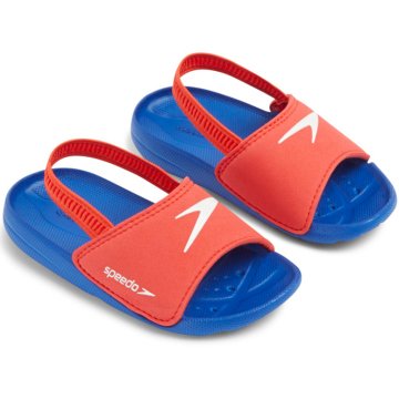 Speedo Atami Core Bebe Terlik - Mavi/Kırmızı