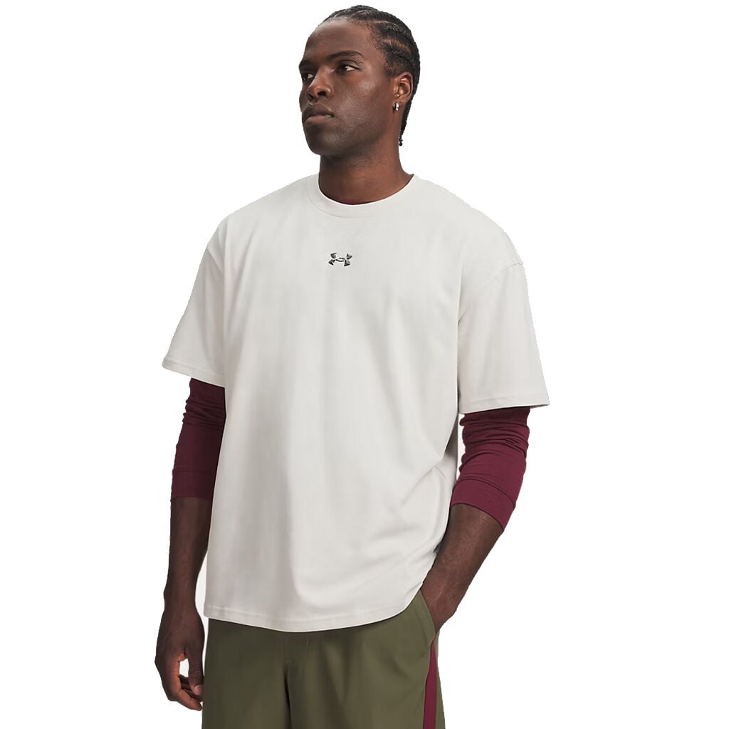 Under Armour Metal Logo SS Erkek Tişört