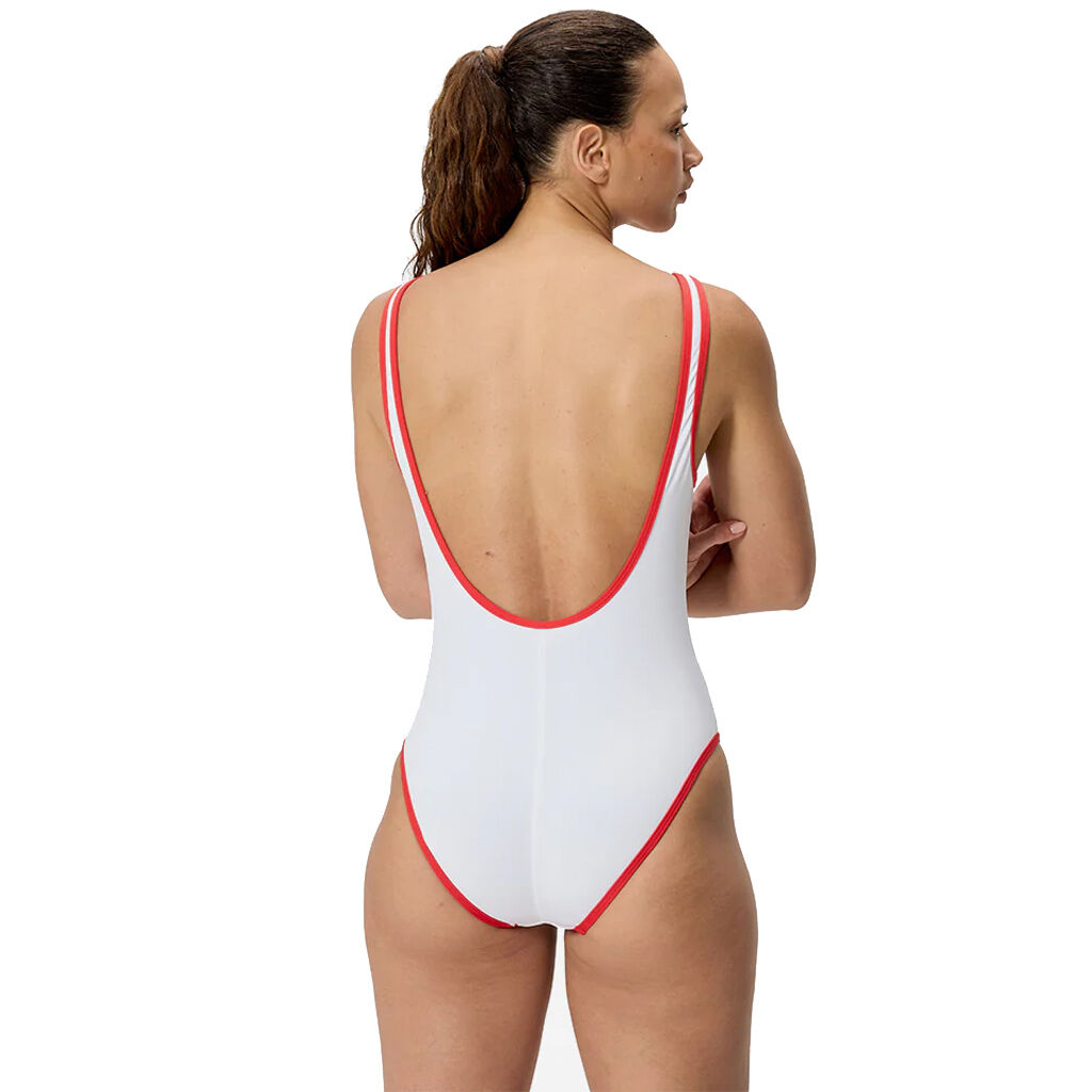 Speedo Solid Bound Scoop Kadın Yüzücü Mayosu