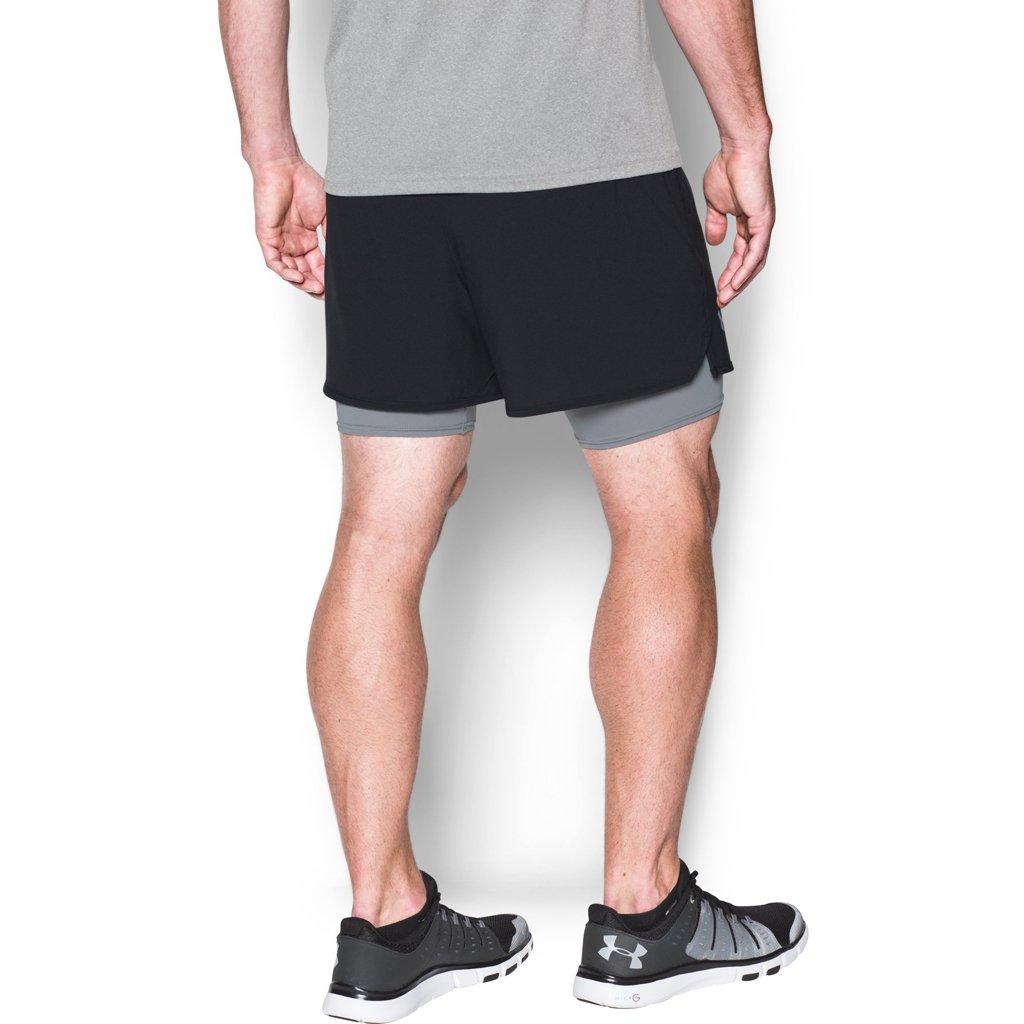 Under Armour Qualifier 2 IN 1 Erkek Koşu Şortu