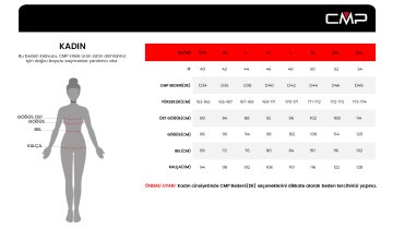 CMP Bayan Softshell Kayak Salopet