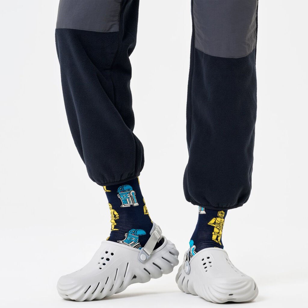 Happy Socks Star Wars R2-D2 ve C-3PO Unisex Çorap