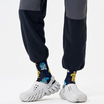 Happy Socks Star Wars R2-D2 ve C-3PO Unisex Çorap