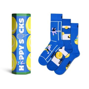 Happy Socks Tennis Gift Set 3'lü Unisex Çorap