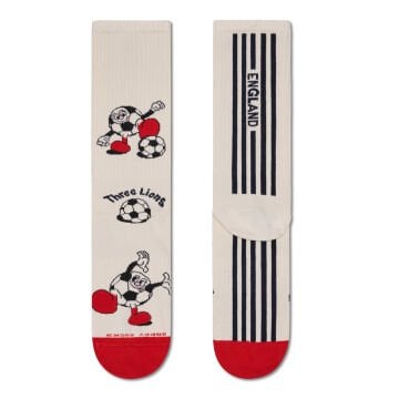 Happy Socks Team England Football Günlük Unisex Çorap