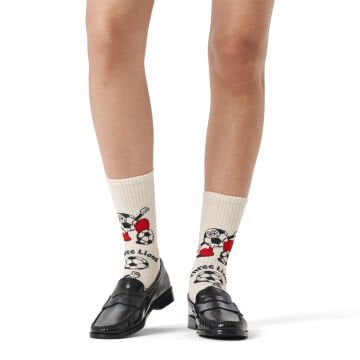 Happy Socks Team England Football Günlük Unisex Çorap