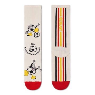 Happy Socks Team Germany Football Günlük Unisex Çorap