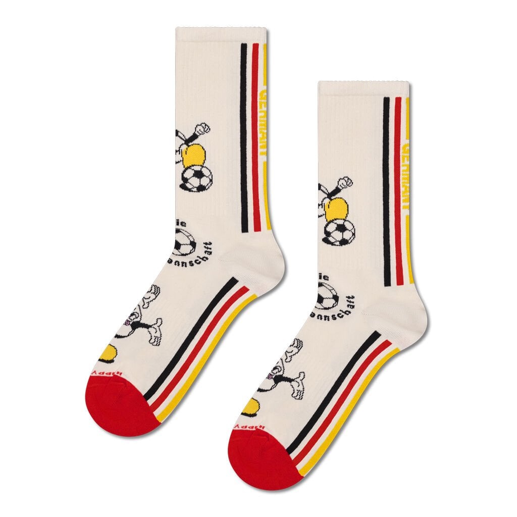 Happy Socks Team Germany Football Günlük Unisex Çorap