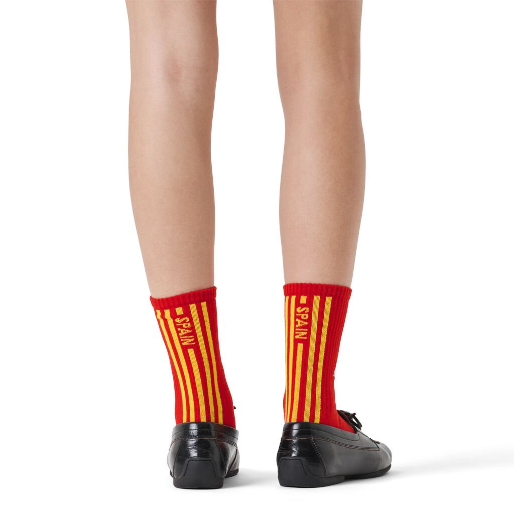 Happy Socks Team Spain Football Günlük Unisex Çorap