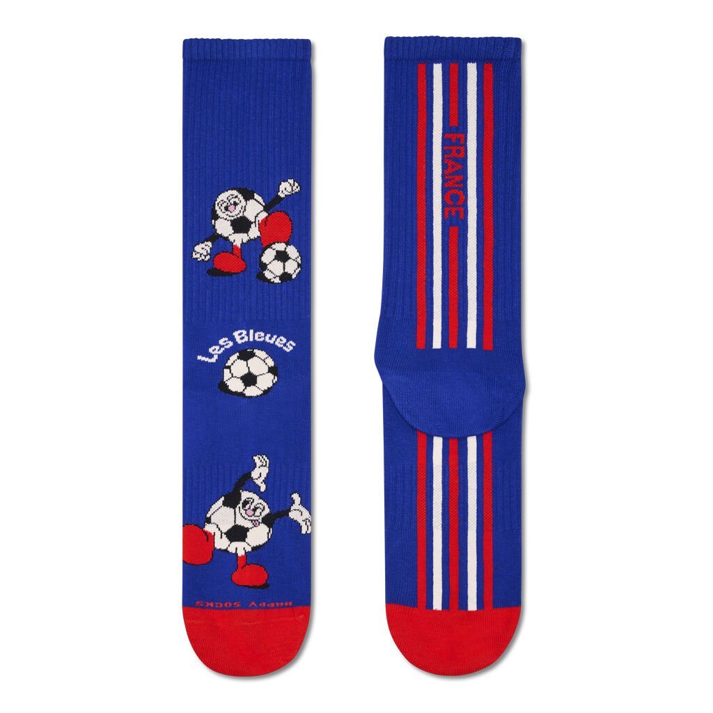 Happy Socks Team France Football Günlük Unisex Çorap