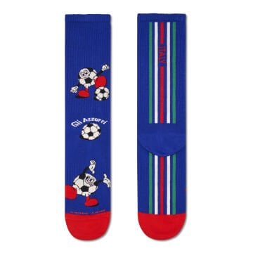 Happy Socks Team Italy Football Günlük Unisex Çorap