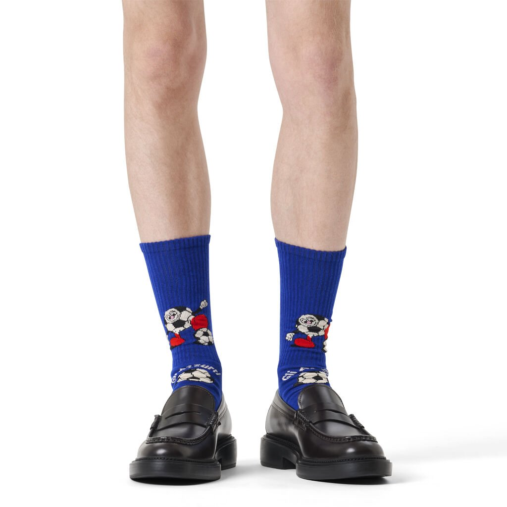 Happy Socks Team Italy Football Günlük Unisex Çorap