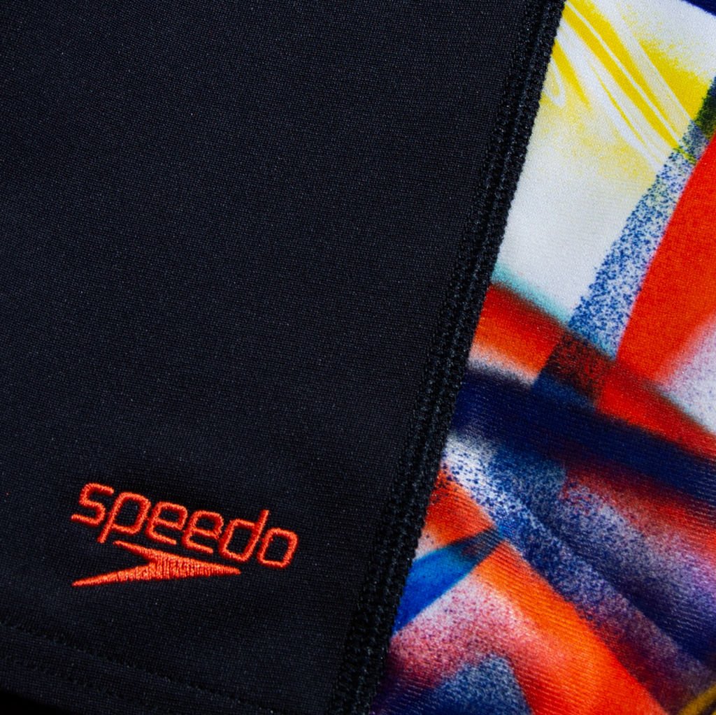 Speedo Digital Allover Panel Jammer Erkek Çocuk Yüzücü Mayosu