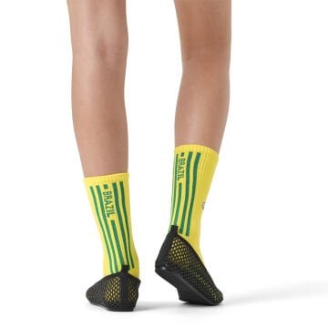 Happy Socks Team Brazil Football Günlük Unisex Çorap
