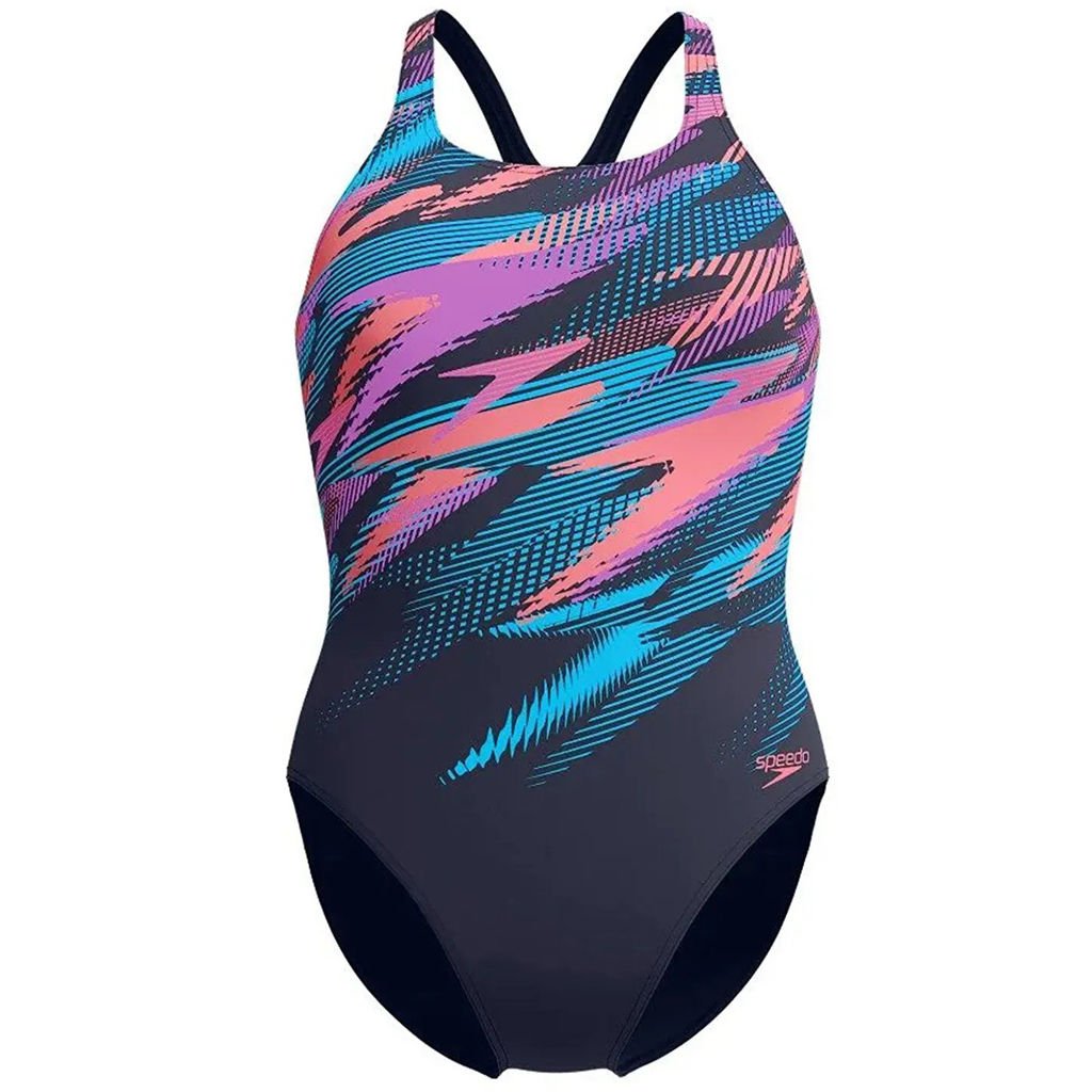 Speedo Digital Placement Medalist Kadın Yüzücü Mayosu