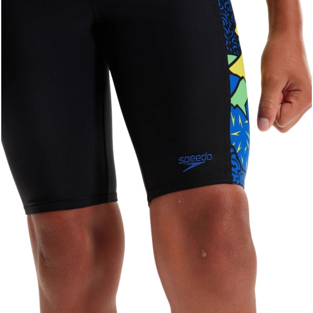 Speedo Allover Panel Jammer Erkek Çocuk Yüzücü Mayosu