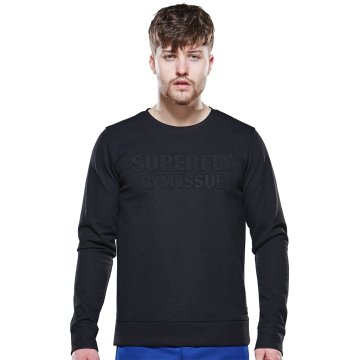 Superfly Scuba Sıfır Yaka Erkek Sweatshirt