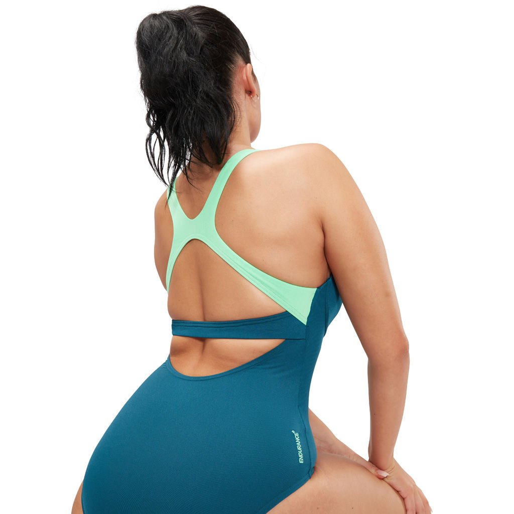 Speedo Support Banded Kadın Yüzücü Mayosu